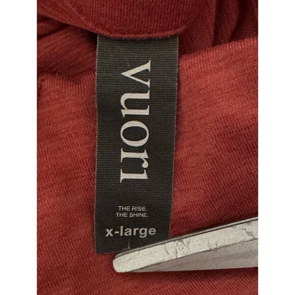 EUC VUORI Womens Crescent 1/2 Zip Wicking Breathable Stretch Running Gym XL - Picture 7 of 7